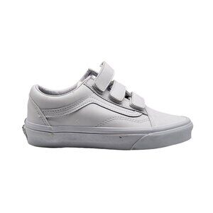 Vans Old Skool V Womens White Sneaker Shoes Size 5